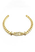 Real 14 Karat Gold Plated Bracelet