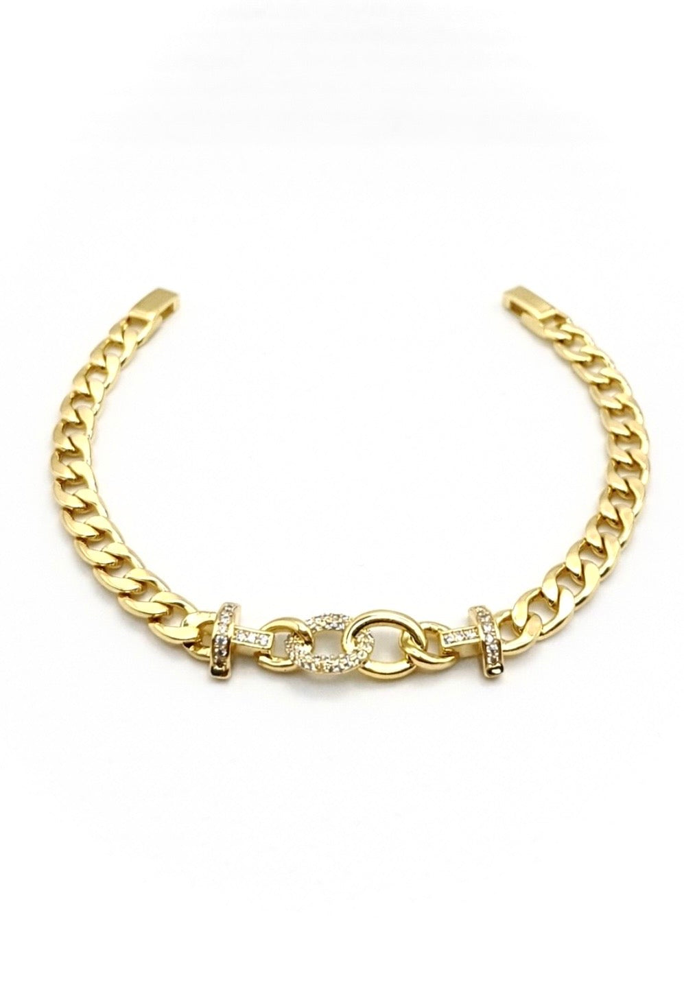Real 14 Karat Gold Plated Bracelet