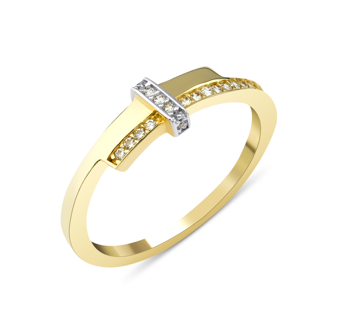 Gold Cross Ring