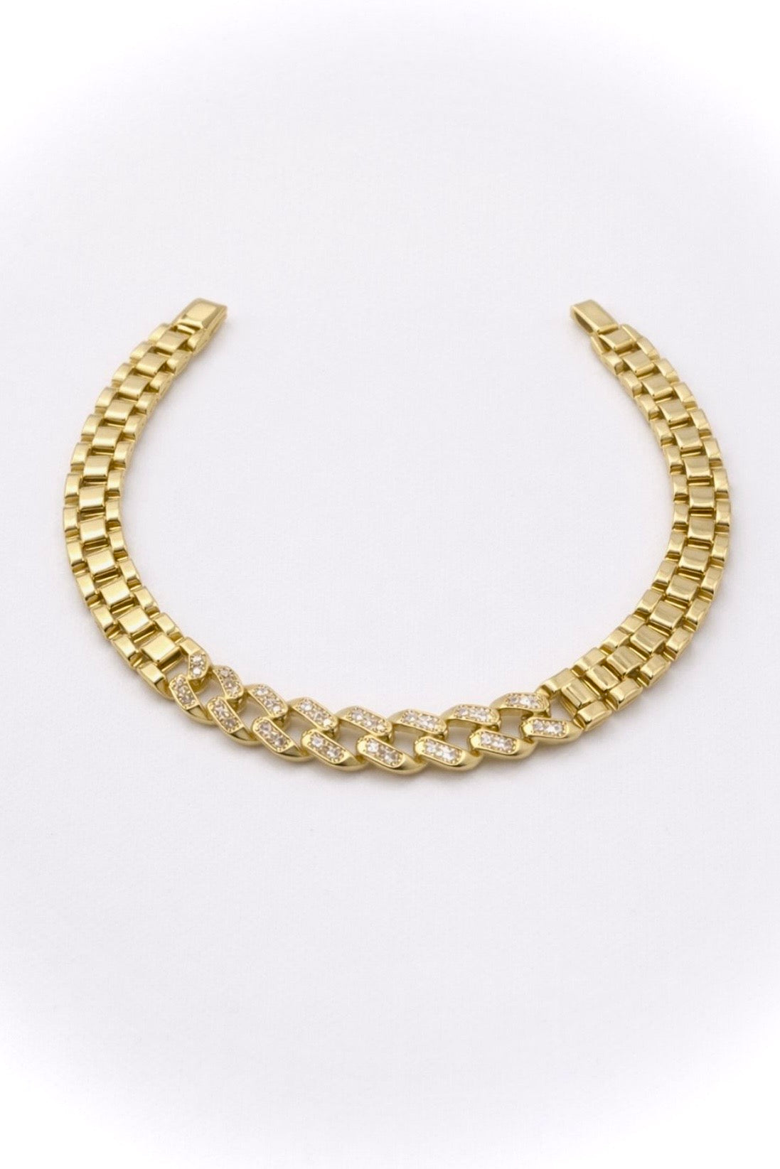 Real 14 Karat Gold Plated Bracelet