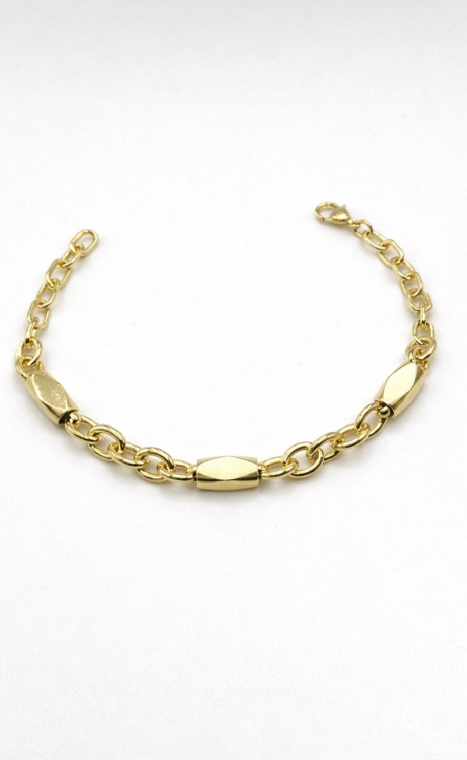 Real 14 Karat Gold Plated Bracelet
