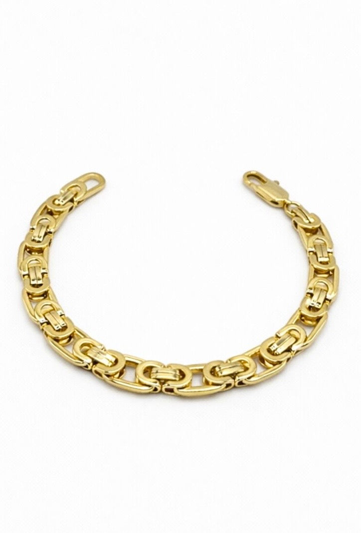 Real 14 Karat Gold Plated Bracelet