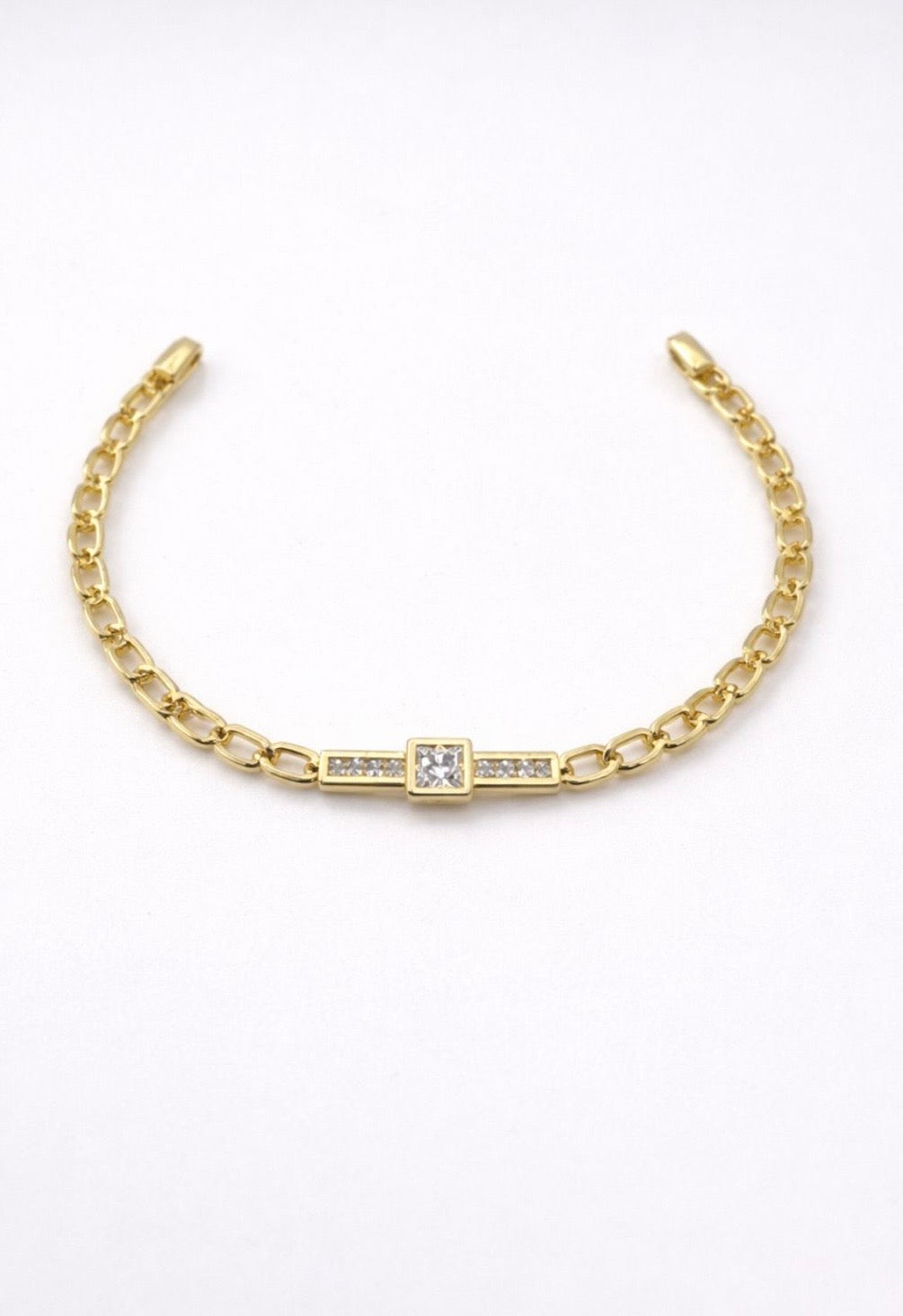 Real 14 Karat Gold Plated Bracelet