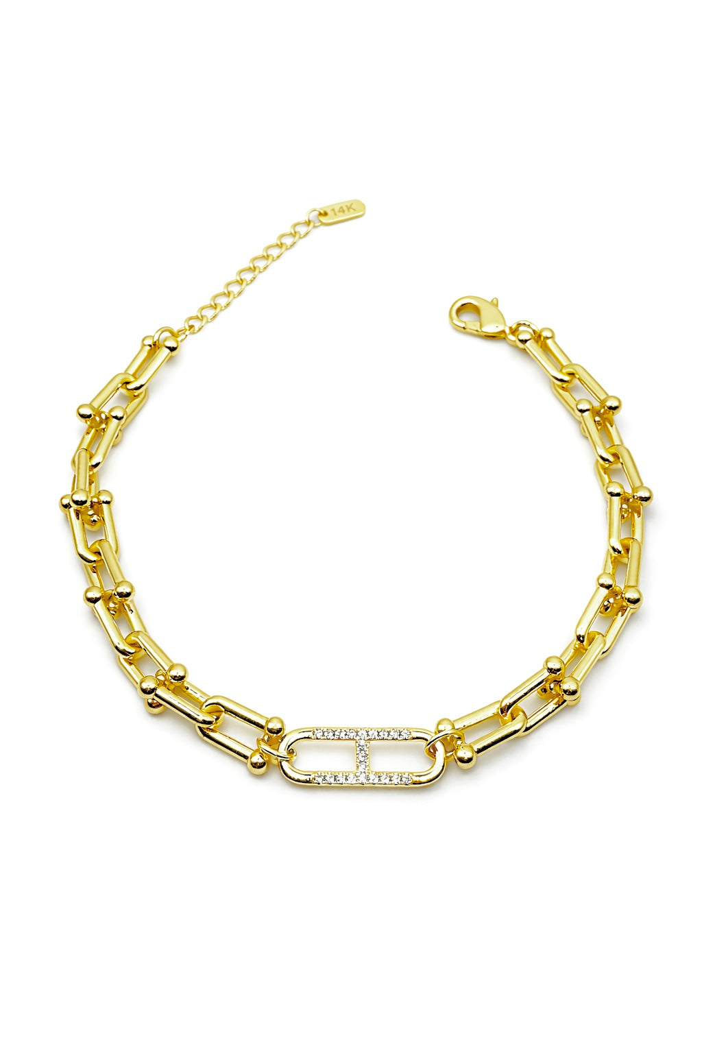 Tiffany Bracelet 14 karat gold plated