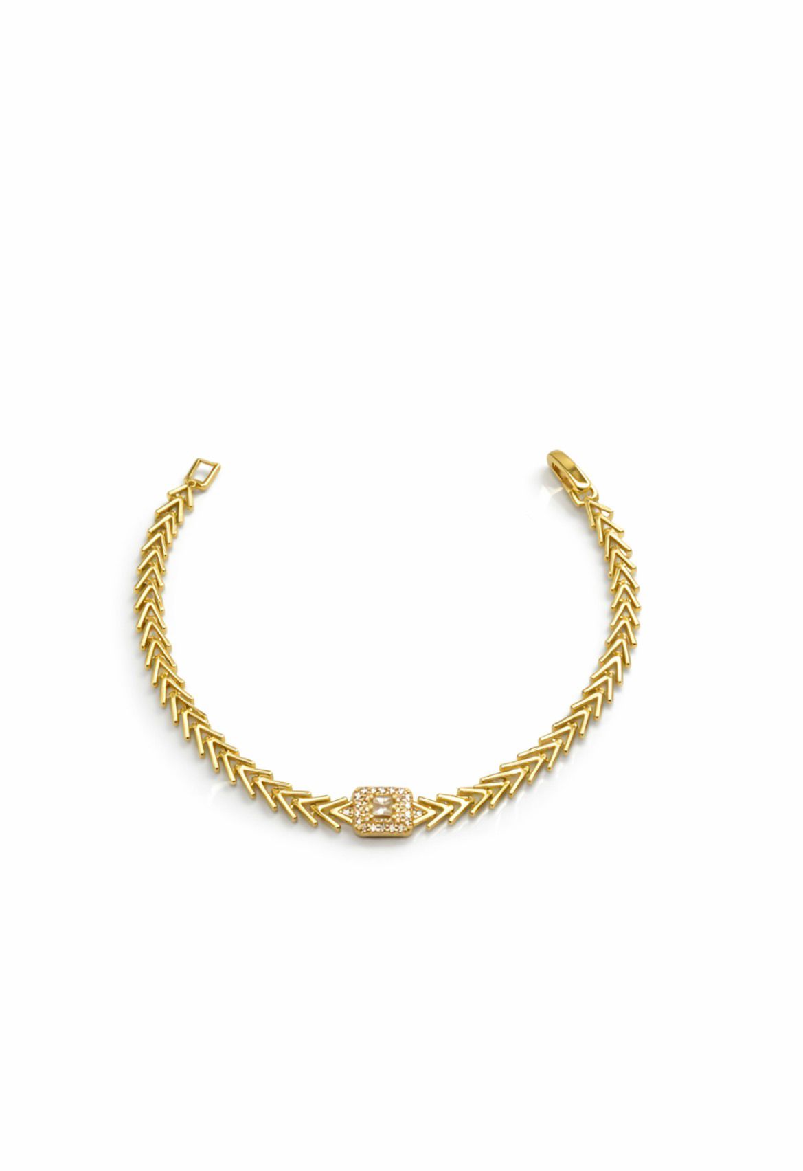 Real 14 Karat Gold Plated bracelet